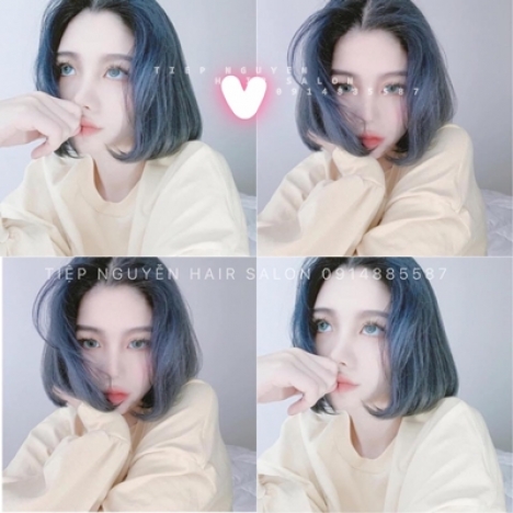 Tóc uốn xoăn ngắn hippie, xoăn hippie nhẹ nhàng - Tiệp Nguyễn Academy