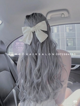Nhuộm Tóc Làm Màu Khói Xanh Đẹp Giá Rẻ Hoài Đức - Nam Đỗ Hair Salon