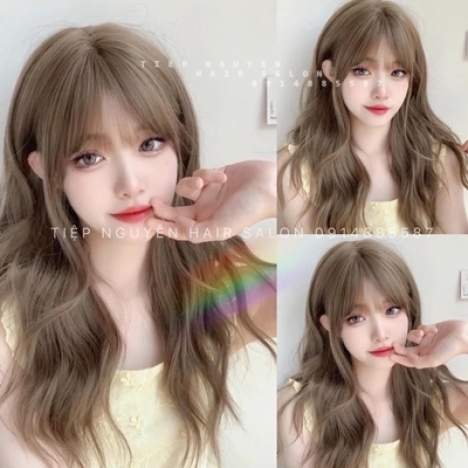Tóc uốn xoăn ngắn hippie phái nữ - Tiệp Nguyễn Academy