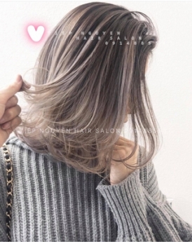 Tóc uốn xoăn ngắn hippie, uốn xoăn hippie - Tiệp Nguyễn Academy