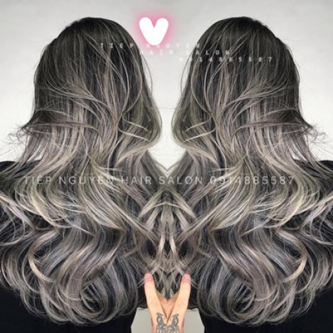 Tóc ngắn uốn xoăn hippie, uốn nhuộm tóc giá rẻ - Tiệp Nguyễn Academy