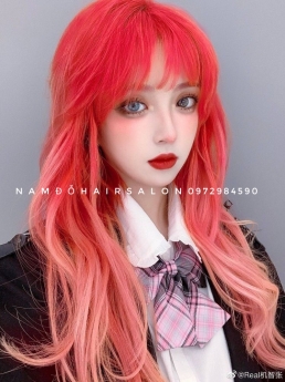 Nhuộm Tóc Làm Màu Đỏ Đẹp Giá Rẻ Hoài Đức - Nam Đỗ Hair Salon