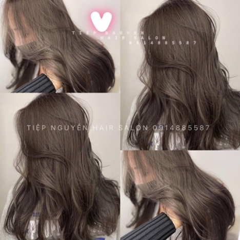 Tóc xoăn hippie ngắn mái dài, làm tóc giá rẻ - Tiệp Nguyễn Academy