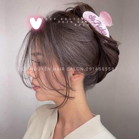 Tóc uốn xoăn ngắn hippie, làm tóc giá rẻ - Tiệp Nguyễn Academy