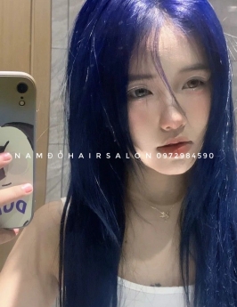 Nhuộm Tóc Làm Màu Xanh Đẹp Giá Rẻ Hoài Đức - Nam Đỗ Hair Salon