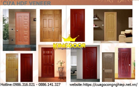 Báo Giá Cửa Gỗ Công Nghiệp HDF Veneer Mới Nhất Năm 2022