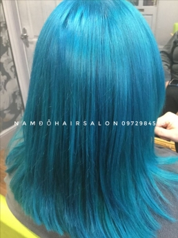 Nhuộm Tóc Làm Màu Xanh Green Đẹp Giá Rẻ Hoài Đức - Nam Đỗ Hair Salon