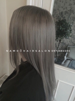 Nhuộm Tóc Làm Màu Xanh Ngọc Uy Tín Giá Rẻ Hoài Đức - Nam Đỗ Hair Salon