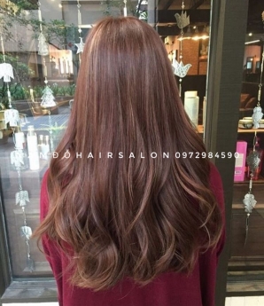 Nhuộm Tóc Làm Màu Nâu Đỏ Đẹp Giá Rẻ Hoài Đức - Nam Đỗ Hair Salon