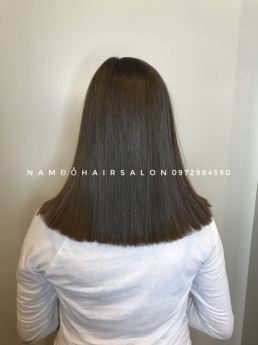 Nhuộm Tóc Làm Màu Nâu Rêu Đẹp Giá Rẻ Hoài Đức - Nam Đỗ Hair Salon