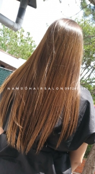 Nhuộm Tóc Làm Màu Nâu Ánh Vàng Đẹp Giá Rẻ Hoài Đức - Nam Đỗ Hair Salon
