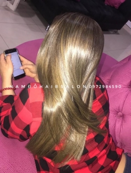 Nhuộm Tóc Làm Màu Nu Tây Đẹp Giá Rẻ Hoài Đức - Nam Đỗ Hair Salon