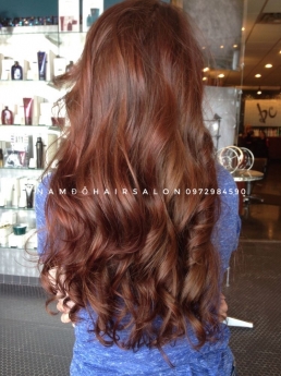 Nhuộm Tóc Làm Màu Nâu Đồng Đẹp Giá Rẻ Hoài Đức - Nam Đỗ Hair Salon