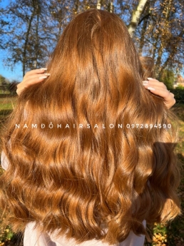 Nhuộm Tóc Làm Màu Nâu Ánh Vàng Đẹp Giá Rẻ Hoài Đức - Nam Đỗ Hair Salon