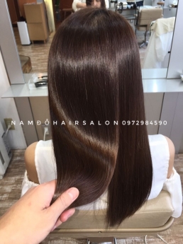 Nhuộm Tóc Làm Màu Nâu Ánh Rêu Đẹp Giá Rẻ Hoài Đức - Nam Đỗ Hair Salon