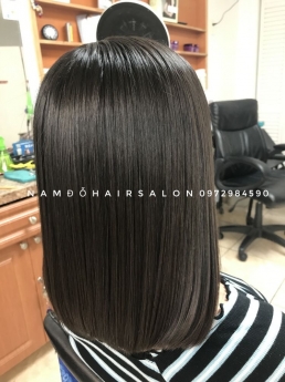 Nhuộm Tóc Làm Màu Nâu Rêu Đẹp Giá Rẻ Hoài Đức - Nam Đỗ Hair Salon