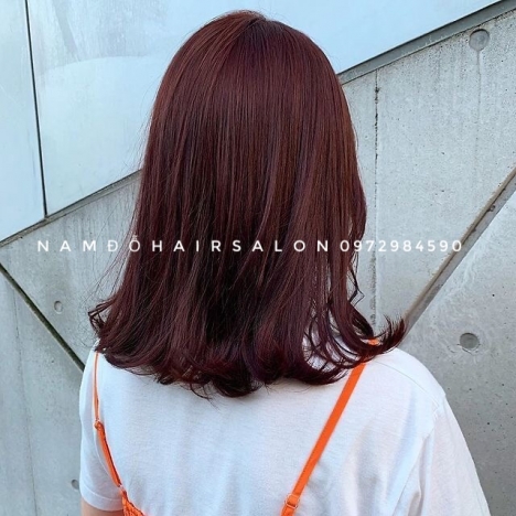 Nhuộm Tóc Làm Màu Nâu Đỏ Uy Tín Giá Rẻ Hoài Đức - Nam Đỗ Hair Salon