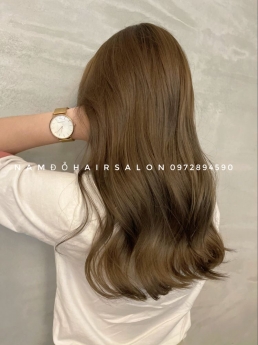 Nhuộm Tóc Làm Màu Vàng Ánh Rêu Đẹp Uy Tín Giá Rẻ Hoài Đức - Nam Đỗ Hair Salon
