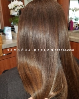 Nhuộm Tóc Làm Màu Nâu Đồng Đẹp Uy Tín Giá Rẻ Hoài Đức - Nam Đỗ Hair Salon