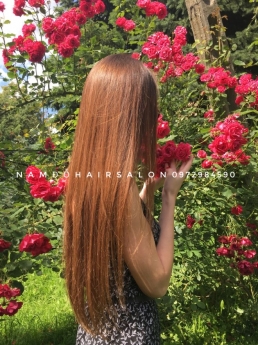 Nhuộm Tóc Làm Màu Vàng Đồng Uy Tín Giá Rẻ Hoài Đức - Nam Đỗ Hair Salon