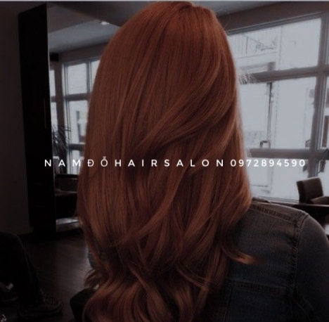 Nhuộm Tóc Làm Màu Nâu Ánh Đồng Đẹp Giá Rẻ Hoài Đức - Nam Đỗ Hair Salon