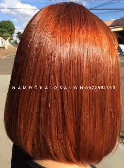 Nhuộm Tóc Làm Màu Đỏ Ánh Đồng Đẹp Giá Rẻ Hoài Đức - Nam Đỗ Hair Salon