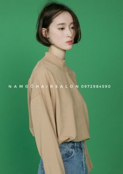 Cắt Tóc Ngang Vai Uốn Cụp Phồng Đẹp Giá Rẻ Hoài Đức - Nam Đỗ Hair Salon