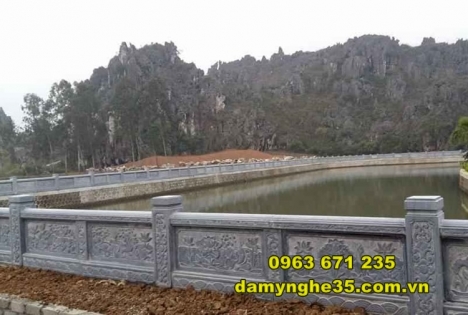 Lan can đá tự nhiên thiết kế cao cấp giá rẻ bán trên toàn quốc