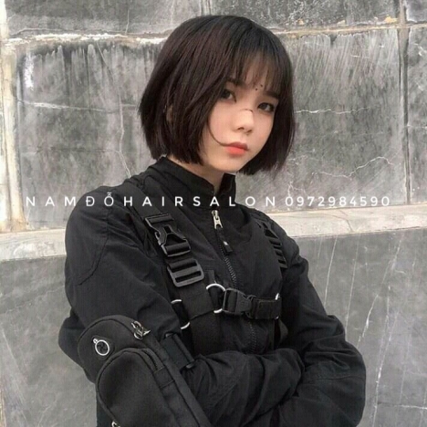 Cắt Tóc Ngang Vuông Uốn Cụp Tóc Uy Tín Giá Rẻ Hoài Đức - Nam Đỗ Hair Salon