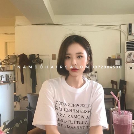 Cắt Tỉa Tóc Ngang Vai Uốn Cụp Đẹp Giá Rẻ Hoài Đức - Nam Đỗ Hair Salon