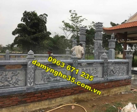 Lan can đá tự nhiên thiết kế cao cấp giá rẻ bán trên toàn quốc
