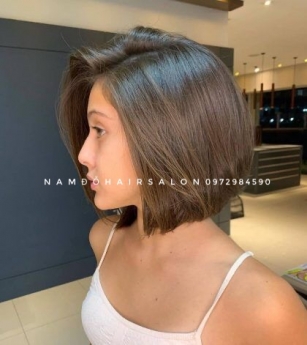 Cắt Tỉa Tóc Ngang Vuông Uốn Phục Tóc Đẹp Giá Rẻ Hoài Đức - Nam Đỗ Hair Salon