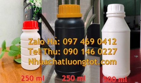 Chai nhựa đựng thuốc thú y, chai nhựa đựng thuốc thủy sản, chai nhựa đựng nông dược, Chai 30ml đựng