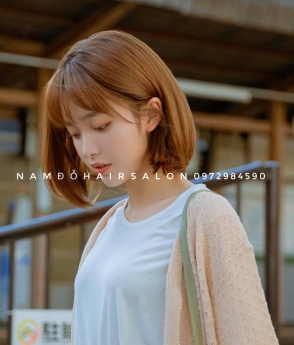 Cắt Tỉa Tóc Bob Uốn Cụp Tóc Đẹp Giá Rẻ Hoài Đức - Nam Đỗ Hair Salon