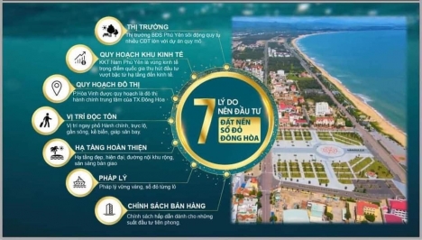 bán gấp đất nền sổ đỏ vị trí đẹp tại trung tâm hành chính thị xã Đông Hòa tỉnh Phú Yên