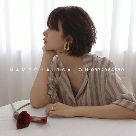 Cắt Tỉa Tóc Ngang Vai Uốn Tóc Đẹp Giá Rẻ Hoài Đức - Nam Đỗ Hair Salon