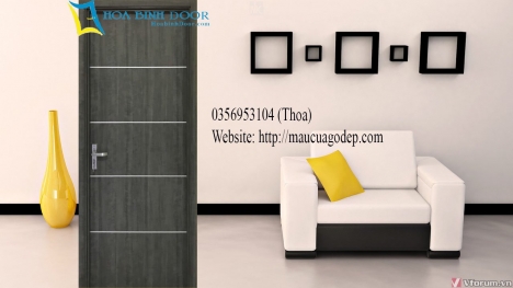 Cấu tạo cửa gỗ MDF Melamine tại Cần Giờ