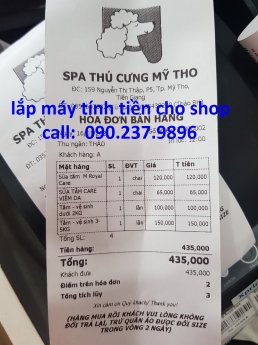 Máy Tính Tiền cho Spa Thú Cưng