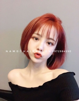 Cắt Tóc Ngắn Ngang Vuông Uốn Cụp Tóc Uy Tín Giá Rẻ Hoài Đức - Nam Đỗ Hair Salon