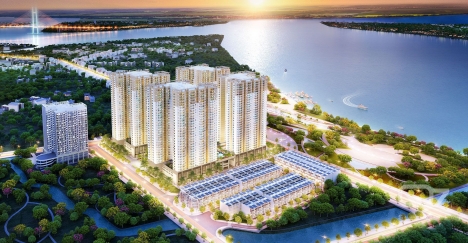 CHO THUÊ Căn Hộ Q7 SAIGON RIVERSIDE COMPLEX CÓ SẴN NỘI THẤT ĐẸP LH