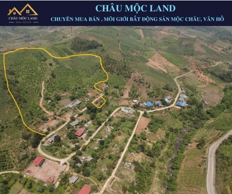 Siêu phẩm có 1 - 0 - 2 Tại Chiềng Sơn Mộc Châu.  5Ha view cực đẹp,