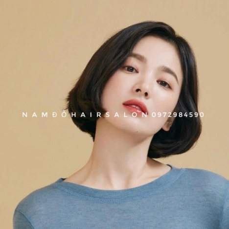Cắt Tóc Ngắn Ngang Vuông Uốn Tóc Đẹp Giá Rẻ Hoài Đức - Nam Đỗ Hair Salon
