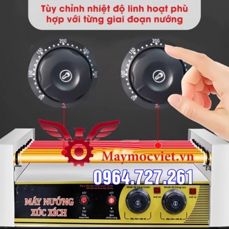 Bếp nướng xúc xích, lạp xưởng, dồi sụn loại 10 thanh VMX10