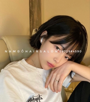 Cắt Tỉa Tóc Ngắn Uốn Cụp Phục Hồi Tóc Uy Tín Giá Rẻ Hoài Đức - Nam Đỗ Hair Salon
