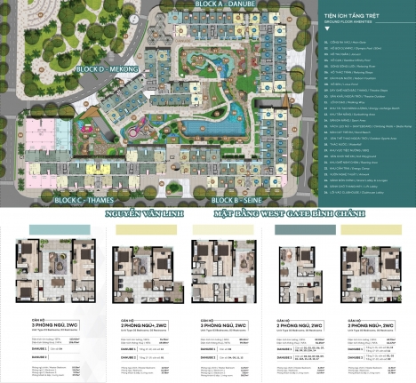 Shophouse Westgate Trung tâm Tây Sài Gòn