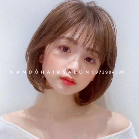 Cắt Tóc Ngắn Ngang Vuông Uốn Tóc Đẹp Giá Rẻ Hoài Đức - Nam Đỗ Hair Salon