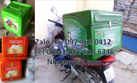 Thùng ship hàng, thùng ship hàng giá rẻ thùng giao đồ ăn nhựa composite đại lý thùng ship hàng, th