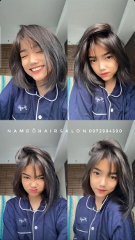 Cắt Tóc Long Bob Uốn Xoăn Đẹp Giá Rẻ Hoài Đức - Nam Đỗ Hair Salon