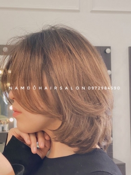 Cắt Tóc Lỡ Uốn Xoăn Đẹp Giá Rẻ Hoài Đức - Nam Đỗ Hair Salon