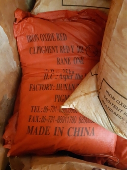 Bột màu Trung Quốc sản xuất gạch ngói màu